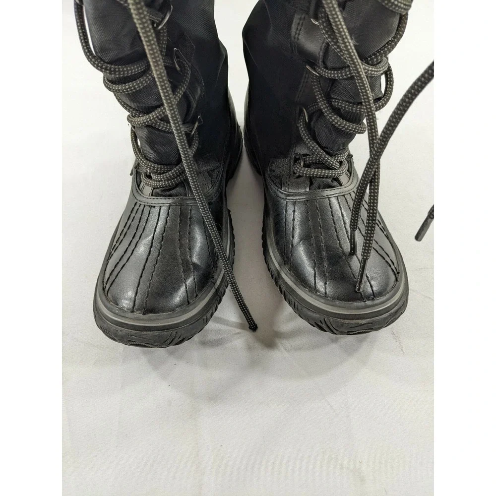 Pajar Canada Womens Winter‎ Boots Insulated Black Lace Up Snow 5/ 5.5 EUR 36
